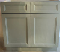 Sage Green Sink Base 36