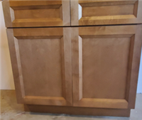 Oxford Toffee  Shaker Sink Base 36