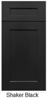 Shaker Black Sample Door