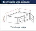 Dark Shaker Cinder Wall Cabinet 331224