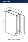 shaker white base 9 cabinet