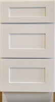 Shaker White Drawer Base 18-3