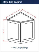 BASE ANGLED CABINET