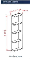 WALL END SHELF 642
